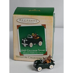 Hallmark Keepsake 1949 Gillham Sport Miniature Car Ornament 2004